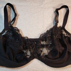 SOMA Black Lace Underwire Bra